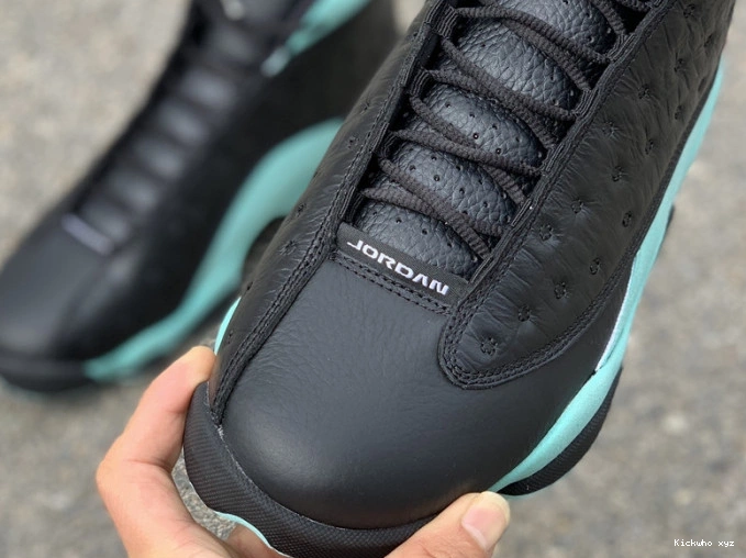 Island Retro 13 Jordan 414571-030 Green Black Air 0718